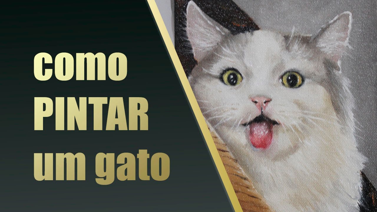 Como Pintar Um Gato - BRAINCP