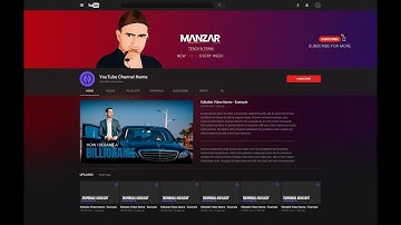 How to make YouTube Channel Art Banner designs in Photoshop cc  |