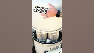 🧼How Yo Clean Your Pool Filters #poolseason #pool #cleaning #diy