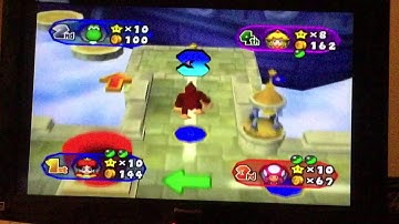 DK Eating Banana Mario Party 6 and 2 Red Dice Blocks