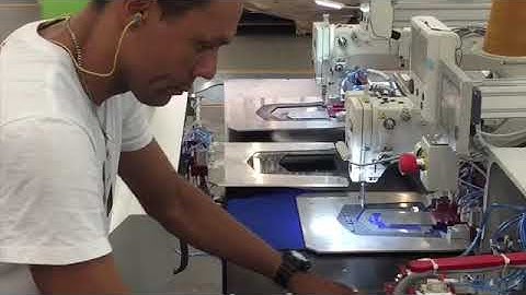 PS342-FG2SIP.V2 - ✔ TOP!  Powerful FULLY AUTOMATIC PROGRAMMABLE POCKET SETTER unit for jeans & pants