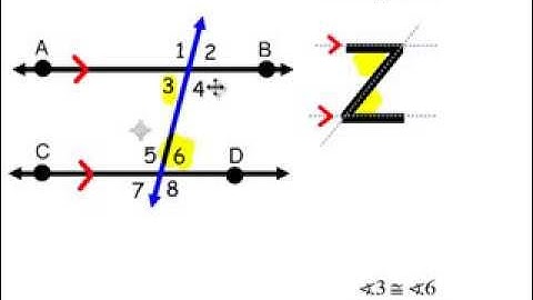 Geometry Ch. 3.1 Lines and Angles