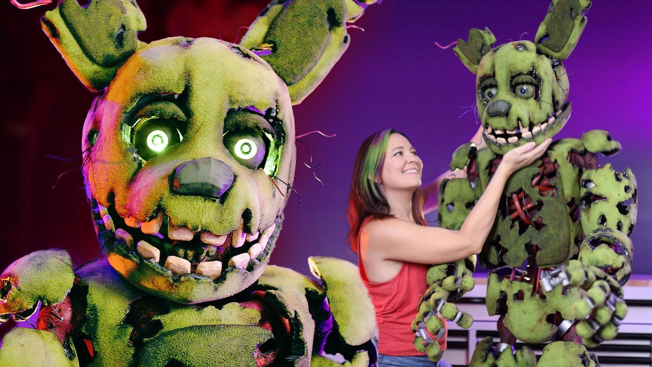 We made a real SPRINGTRAP Animatronic from FNAF! 