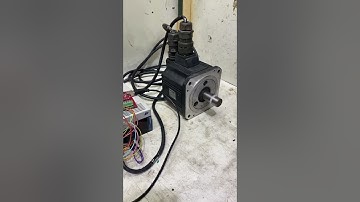 Mach 3 Demo Connect to AC Servo Mitsubishi (position close loop control)