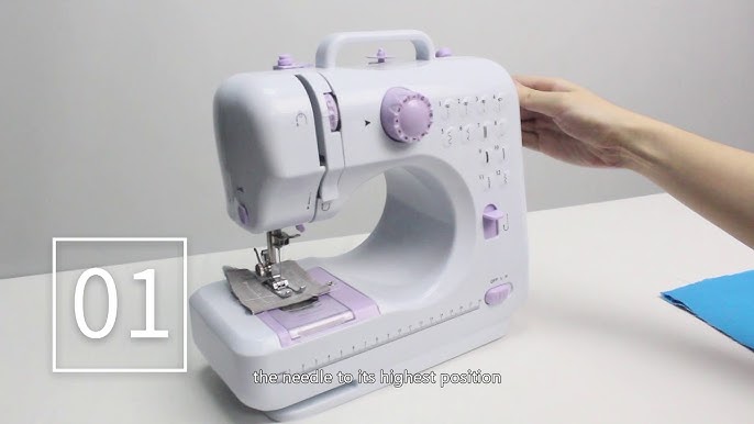 BUXFMHT Sewing Machine, Mini Sewing Machine, Electric Portable Sewing  Machine for Beginners, 12 Stitch Dual Speed with Foot Pedal & Sewing Kit