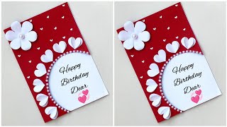 DIY Birthday Card/How to make Birthday Card ideas/Handmade Birthday Card