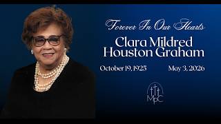 Celebration of Life of Mrs. Clara H. Graham