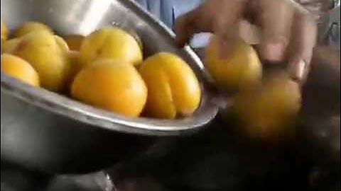 fruit pulper with removing the stones, fruit destoner and pulper machine for mango, peach, plum
