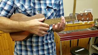 Uke C Tuning Closed Chord Shapes