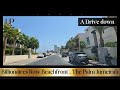 A drive down Billionaires Row Beachfront , The Palm Jumeirah