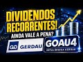 GOAU4 GERDAU GRANDES DIVIDENDOS PODEM RETORNAR ? #goau4 #dividendos #gerdau #investimentos