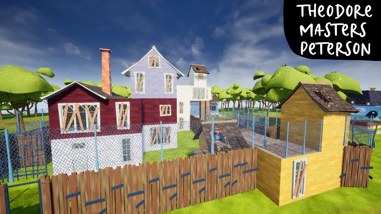 Theodore Masters Peterson (part 1) - Hello Neighbor mod kit