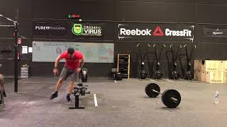 Manuel Saez unión games wod 2 1242m 75kg