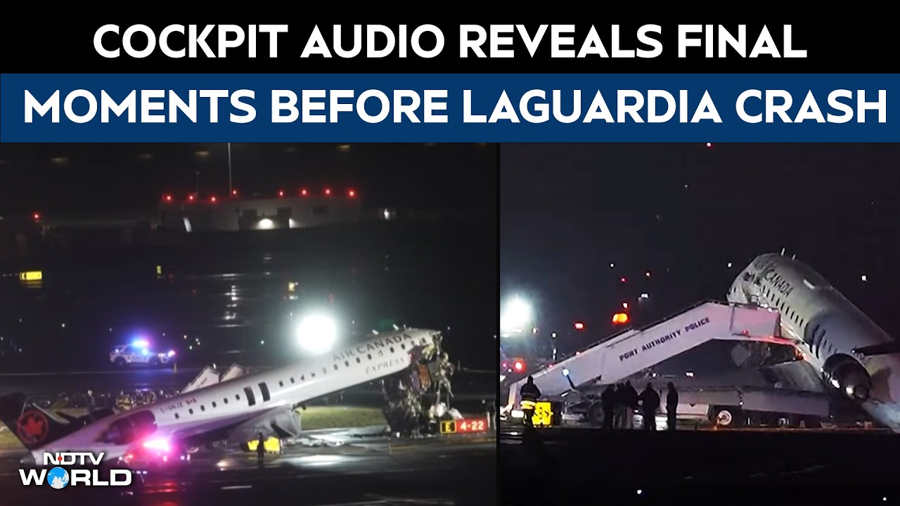 Air Canada Crash | 'Stop, Stop, Stop': Cockpit Audio Reveals Final