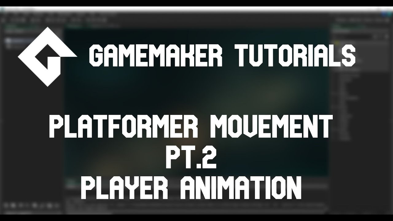 GameMaker - Platformer Movement pt.2 - Player Animation - YouTube