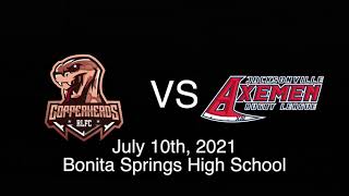 SWFL Copperheads vs Jacksonville Axemen 7 10 2021 full match