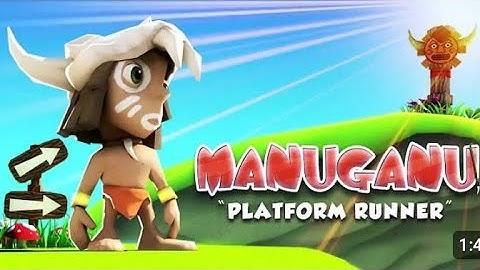 "Manuganu" - gameplay Best Running Adventure Mobile games 