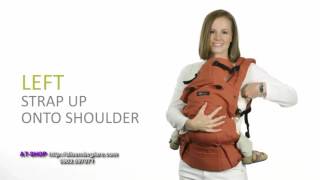 Địu Em Bé Hàn Quốc Lillebaby-3 Tư Thế - Hdsd