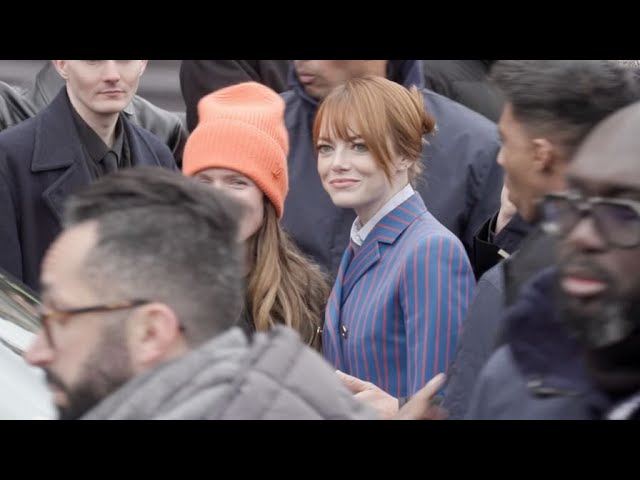 Emma Stone at the Louis Vuitton Fashion Show in Paris: IN or OUT? - Tom +  Lorenzo