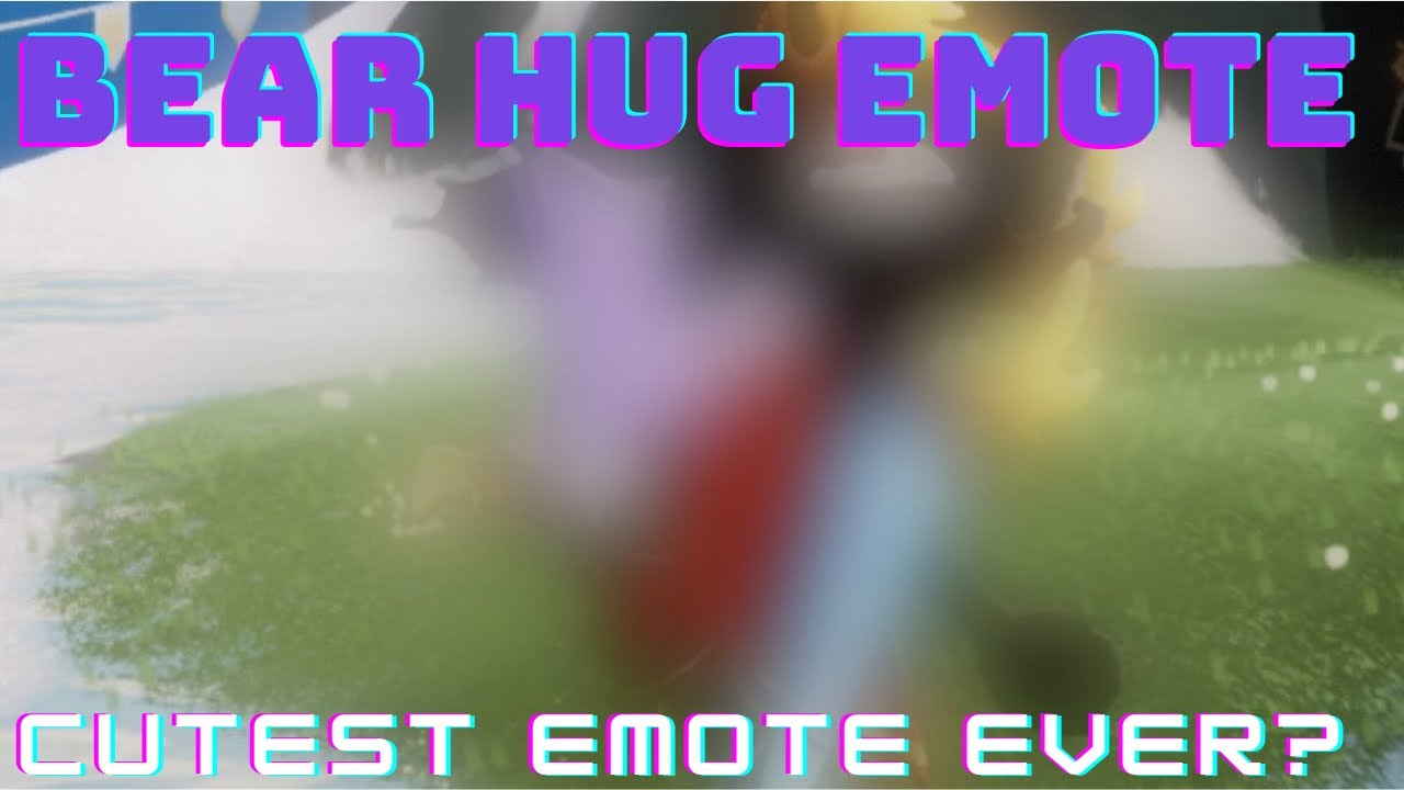[BETA SPOILERS] Bear Hug Emote Sky Children of the Light YouTube