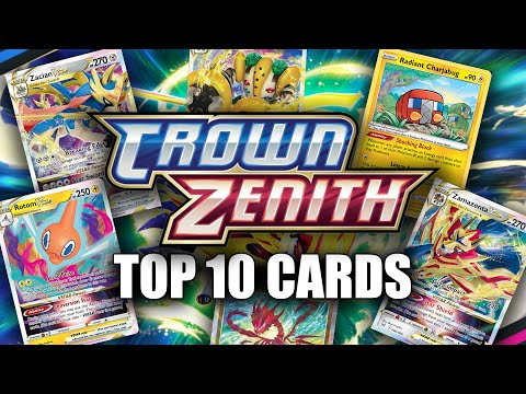 Top 10 BEST Pokemon Cards From Crown Zenith (Set Review)