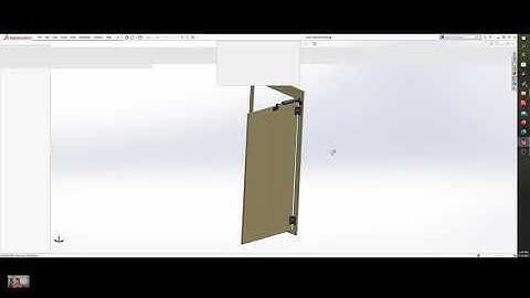 Solidworks Motion Analysis-Door(start at 9.10 min)