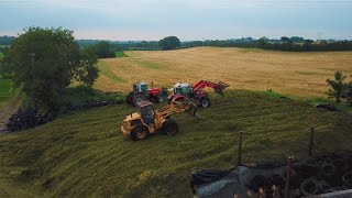 CALL IN BACK UP WE NEED MORE LOADERS!! -- 2ND CUT SILAGE, MASSIVE PIT AND ALL IN IN THE DRY!!!