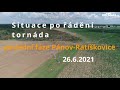 Konečná fáze tornáda, úsek Pánov - Ratíškovice 26.6.2021 - 4K