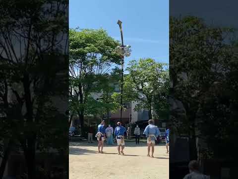 八大神社下一乗寺氏子祭礼　剣鉾巡行2   2022年5月5日
