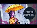 Let's Paint a Rainy Sky • Watercolor Painting Tutorial