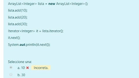 Next Iterator en ArrayList JAVA