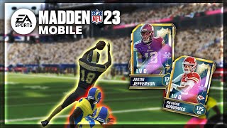 NFL HONORS PLAYERS ARE CHEAT CODES!! MADDEN MOBILE 23 HONORS JJET MOSES THEM GAMEPLAY!! All Madden screenshot 5