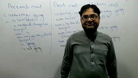 Lecture 16: Present, Past, and Future Continuously Tenses by  Karim khan