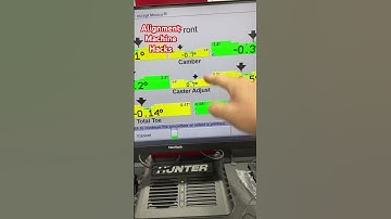 A lot of you have NEVER seen this on your alignment machine. #tipsandtricks #Mechanic  #Training