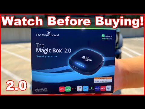 Magic Box 2.0 Review  How To Watch  In Your Car On The Stock Radio  