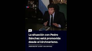 Javier Milei: “La situación con España está promovida por el kirchnerimo para armar revuelo acá”