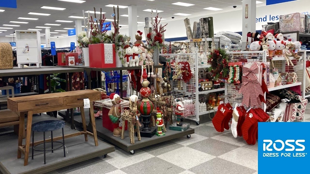 ROSS CHRISTMAS DECORATIONS CHRISTMAS DECOR HOME FURNITURE SHOP WITH ME SHOPPING STORE WALK THROUGH