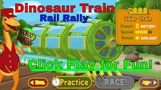 #DinosaurTrain Rail Rally / Solar Train Race #PBSKids / Free Online Games for Kids screenshot 3