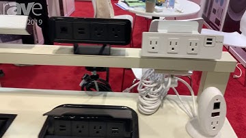 CEDIA 2019: Rite-Tech Shows Off Its In-Desk/Furniture Power and Connectivity