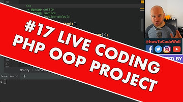 Live PHP Coding Stream #17 Creating OOP course for FreeCodeCamp - Building the Invoice Item Model