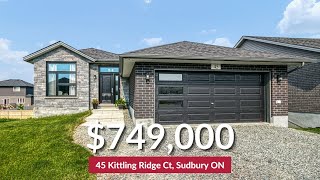 *SOLD* Inside a 3-Year-Young $749,900 Custom Home in Sudbury's South End