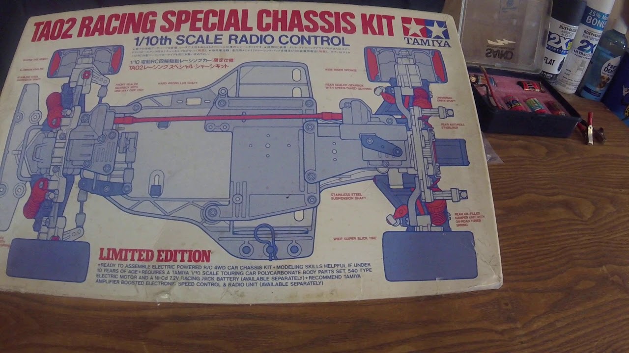 Tamiya TA02 Racing Special Chassis Kit #58157 - YouTube