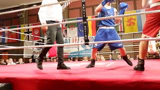combat de Rayane jeanpierre vs Simon binet (champion de Belgique)