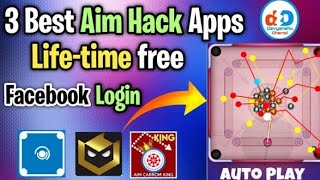 🥳How to Download Aim Hack for Carrom pool || Lifetime free with Facebook Id login#viral #subscribe screenshot 4