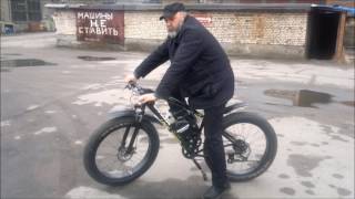 видео: Мотофет байк Комета с приводом к педалям картинка: Мотофет байк Комета с приводом к педалям