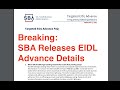 Breaking News: EIDL Grant Timing and Eligibility Updates Directly From SBA