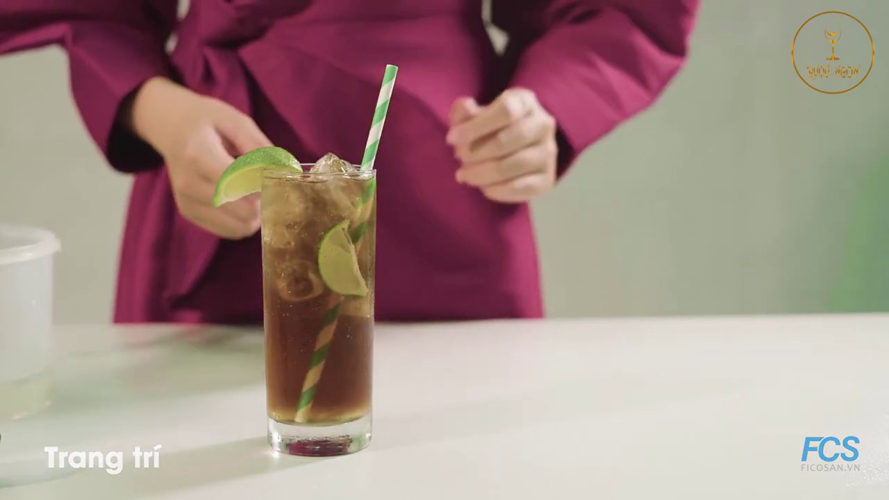 EASY COCKTAIL  Tự pha 1 ly cuba libre cocktail tại nhà ...