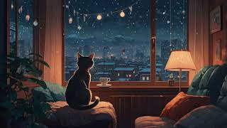 Serene Snowfall Evenings ❄️ | Chill Lo-Fi Beats to Unwind