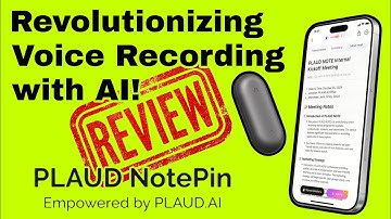 The Ultimate AI Voice Recorder? PLAUD NotePin Review & Test