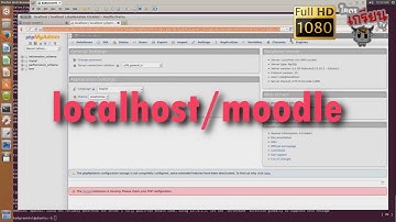 How to install php mysql phpmyadmin on Ubuntu [1080p][Thai]